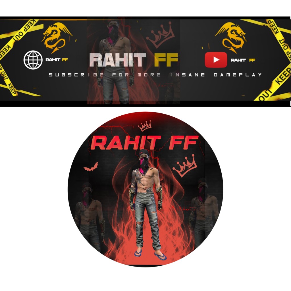 RAHIT FF - Logo & Banner